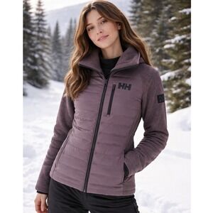 Helly Hansen Arctic Ocean Hybrid Insulator Jacket Mauve Purple Womens Medium‎